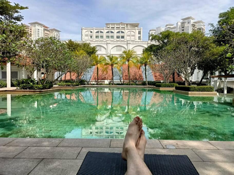 Perfect Marina Stay@ Strait Quay /W Big Balcony + Carpark Bagan Jermal Bagian luar foto